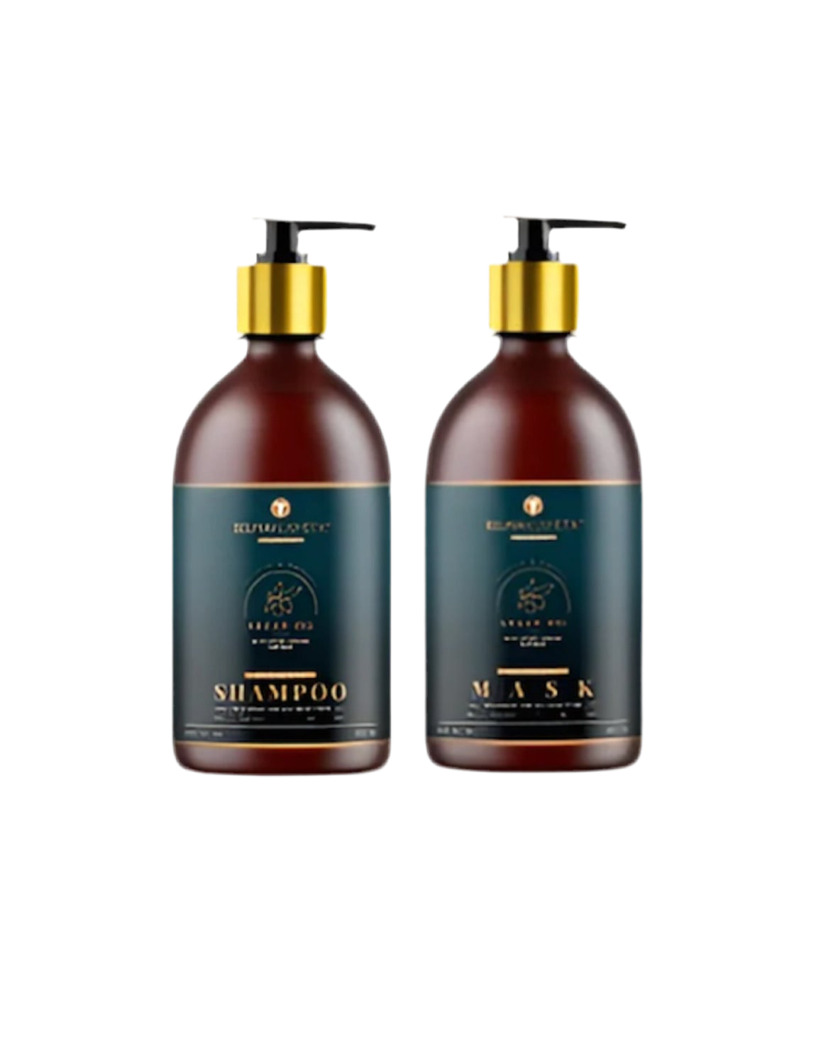 DUO Shampoing Argan et Mask - 250 ML/ 500ML SANS SULFATES