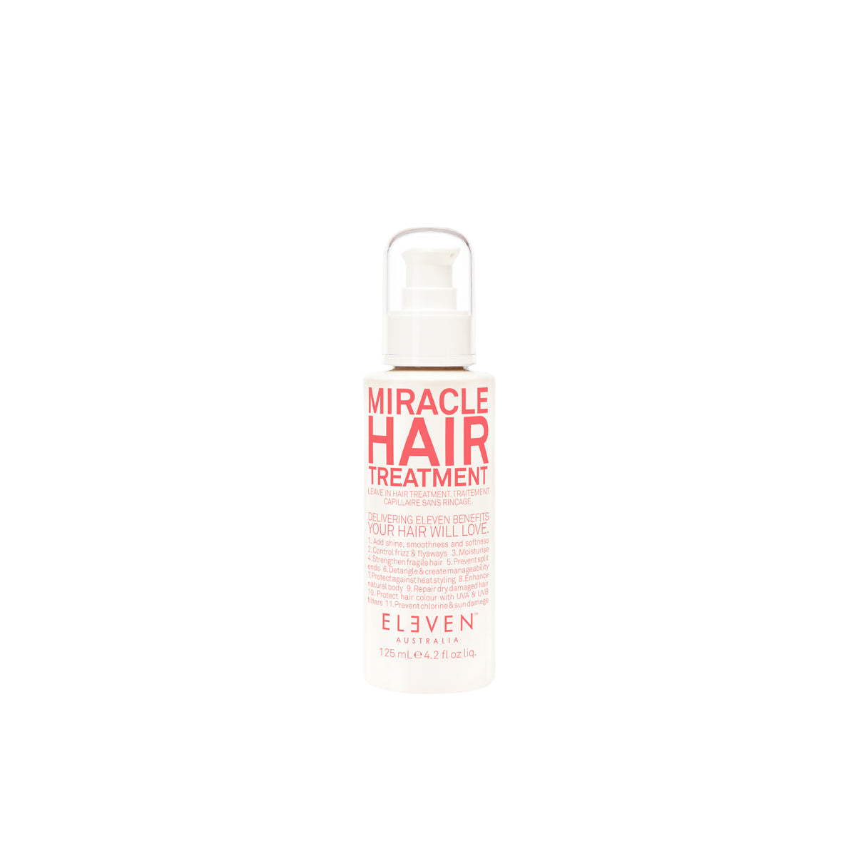 MIRACLE HAIR TREATEMENT SOIN CRÈME SANS RINÇAGE ELEVEN AUSTRALIA - 125ML