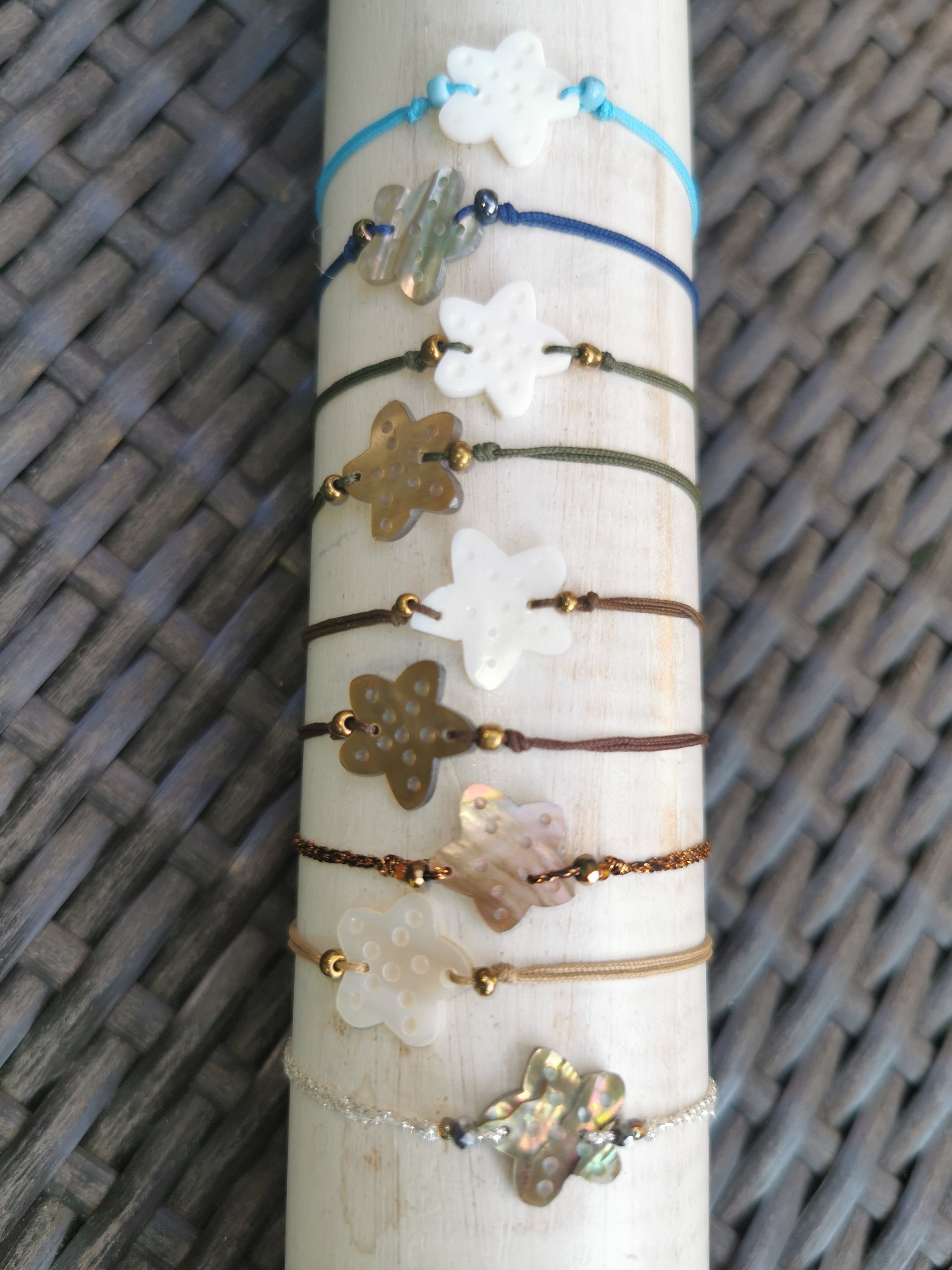 Bracelet Sable Blanc - ÉTOILE