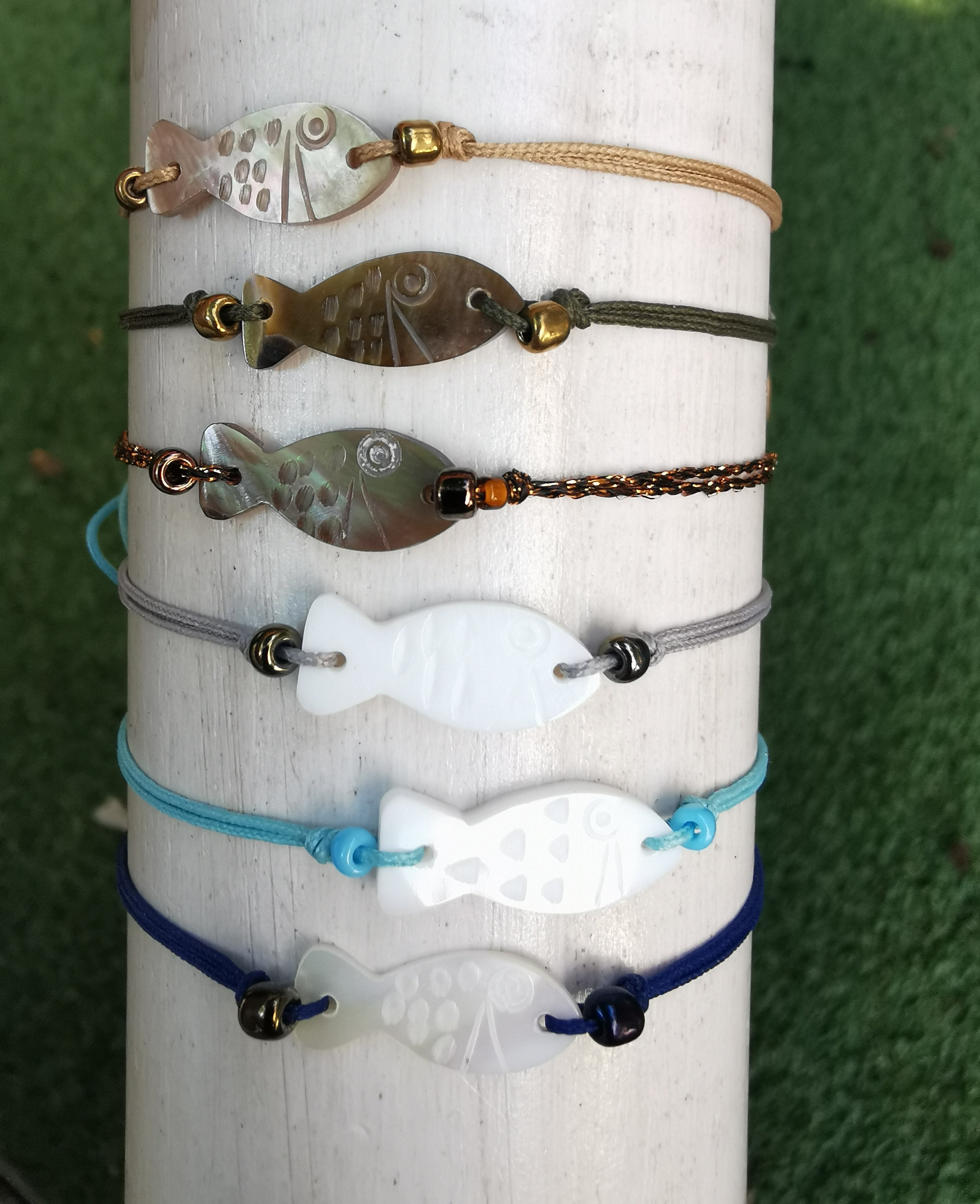 Bracelet Sable Blanc - POISSON