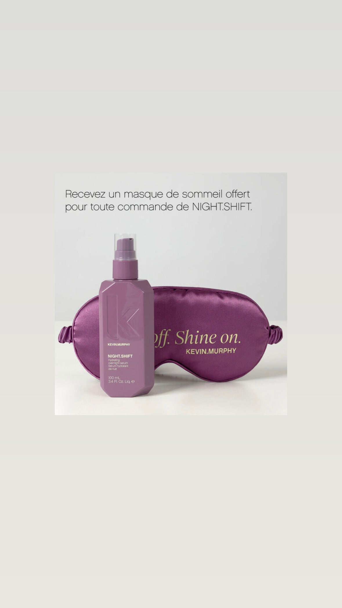 NIGHT.SHIFT sérum de nuit - 100 ml
