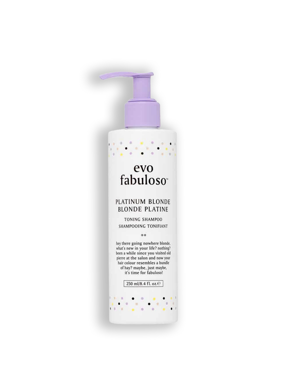 EVO Fabuloso Shampooing Tonifiant neutralisant de reflets - 250 ml