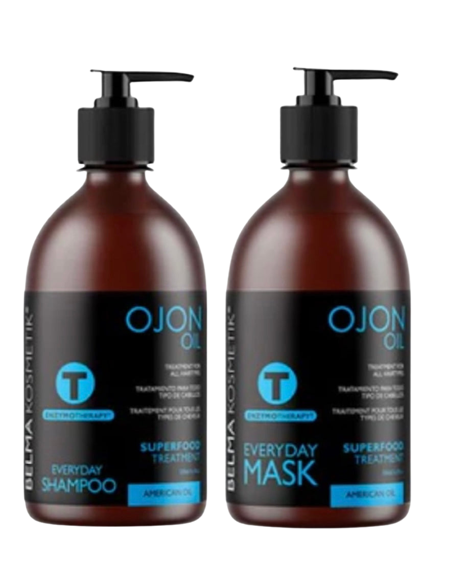 DUO Shampoing et Mask OJON - 500 ML SANS SULFATES
