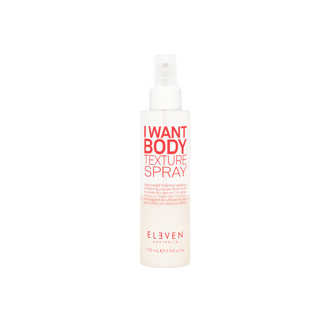 I want Body texture spray volumateur ELEVEN AUSTRALIA - 50/175ML