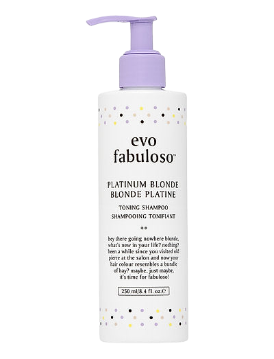 EVO Fabuloso Shampooing Tonifiant neutralisant de reflets - 250 ml